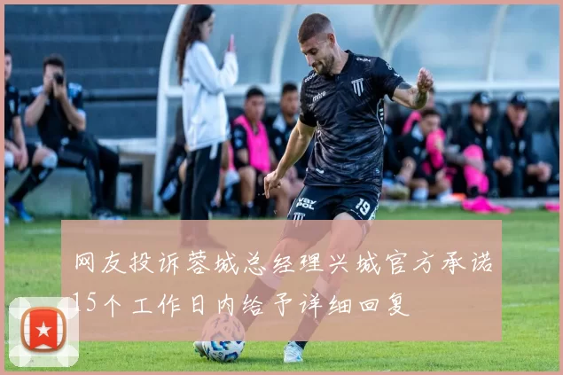 网友投诉蓉城总经理兴城官方承诺15个工作日内给予详细回复